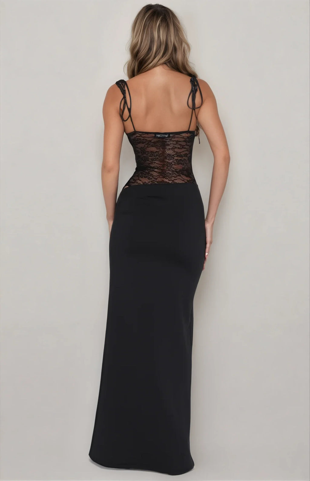 ELLA – vestido midi satinado