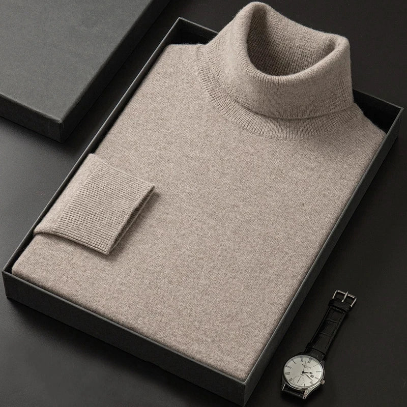 Zack - Jersey de Cuello Alto en Cachemira