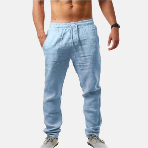 Lino™ – Pantalón de Lino Masculino de Estilo Relajado