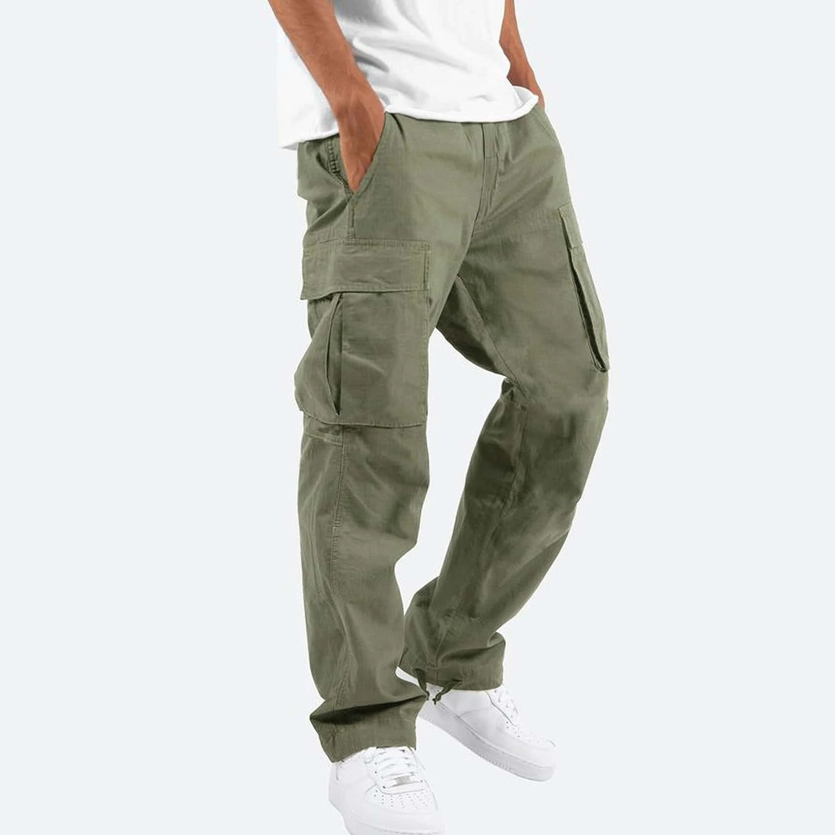 URBAN™ | PANTALÓN CARGO PARA HOMBRE CON BOLSILLOS FUNCIONALES