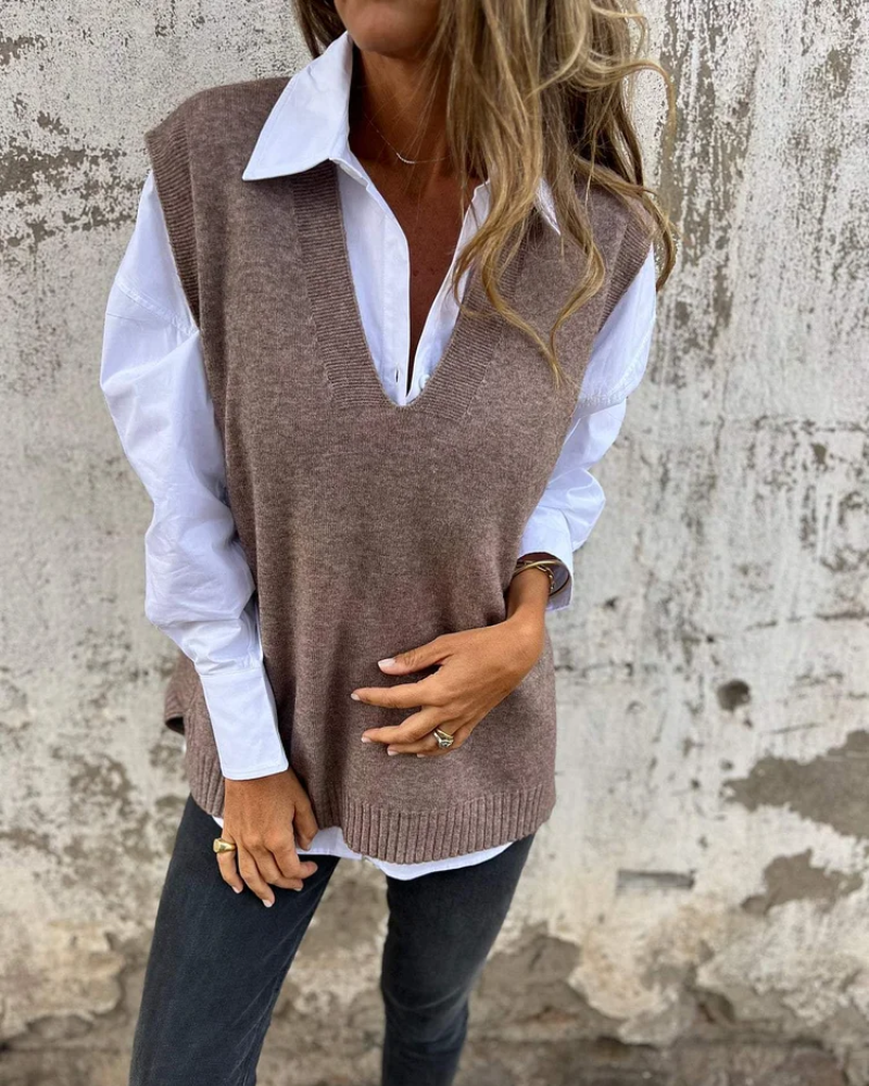 Claudia - Chalecos de punto para mujer