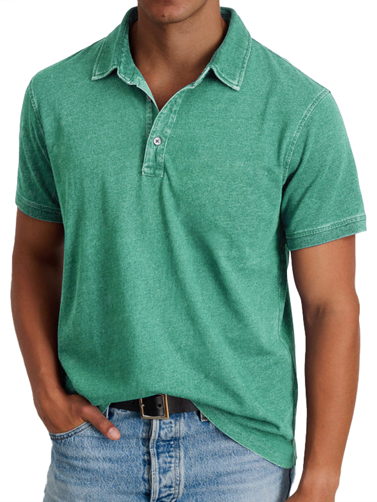 COLLINE – polo con cuello clásico