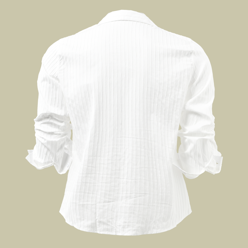 STRIPE™ | CAMISA DE RAYAS PARA HOMBRE CON CUELLO REVERSO Y MANGA LARGA