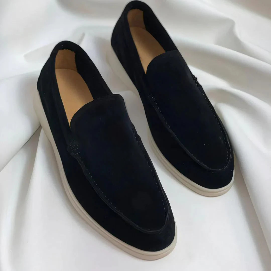 BELLUNO – mocasines clásicos de ante
