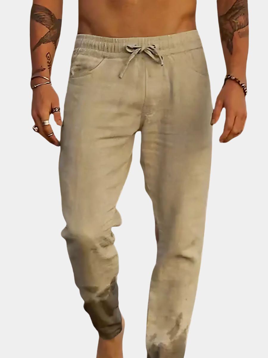 ELITE – pantalón de playa en lino