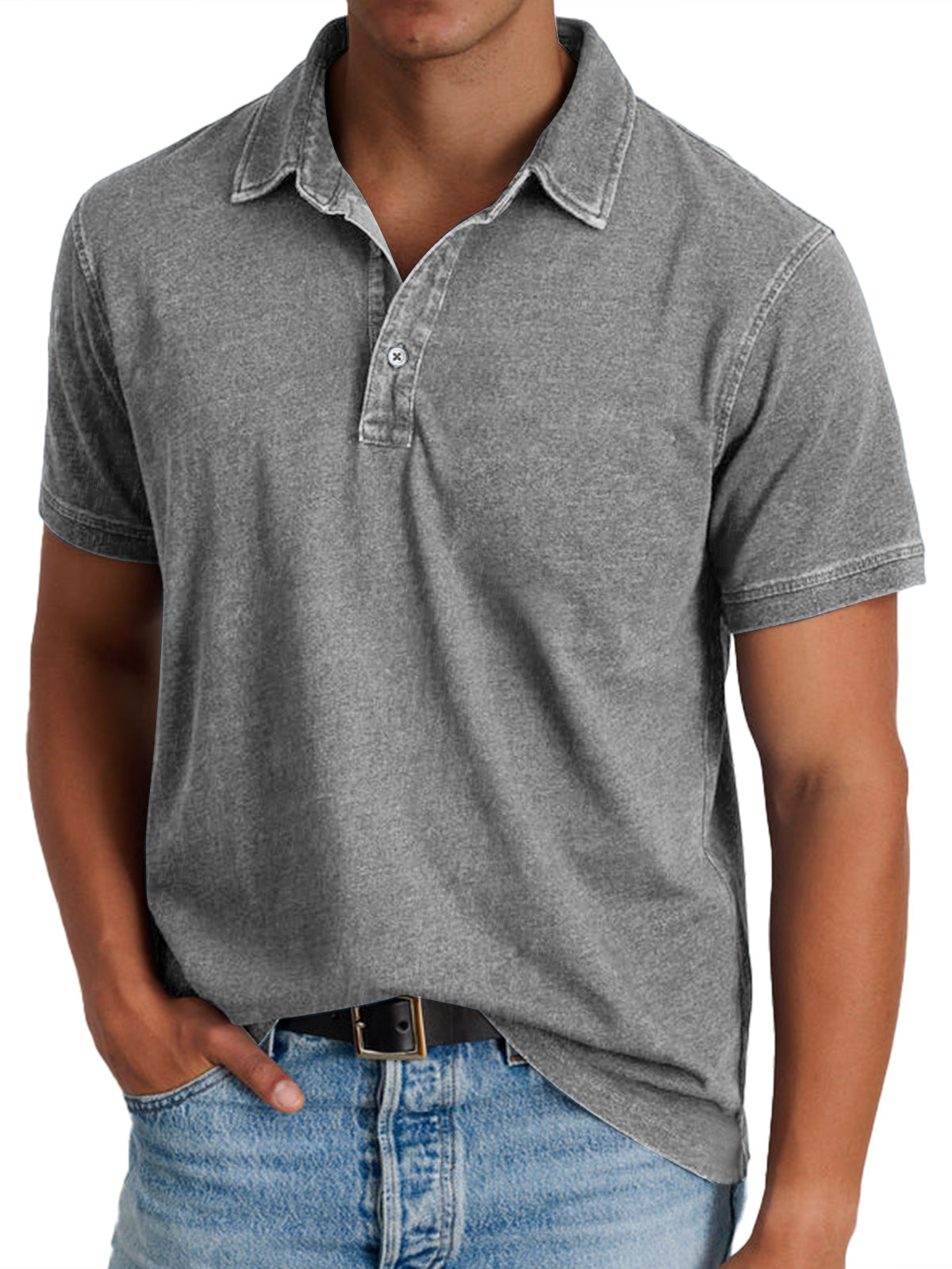 COLLINE – polo con cuello clásico