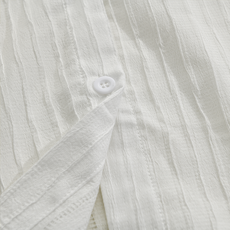 STRIPE™ | CAMISA DE RAYAS PARA HOMBRE CON CUELLO REVERSO Y MANGA LARGA