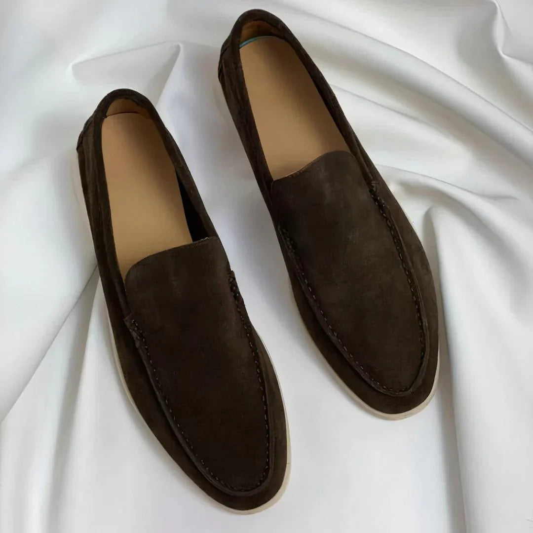 BELLUNO – mocasines clásicos de ante