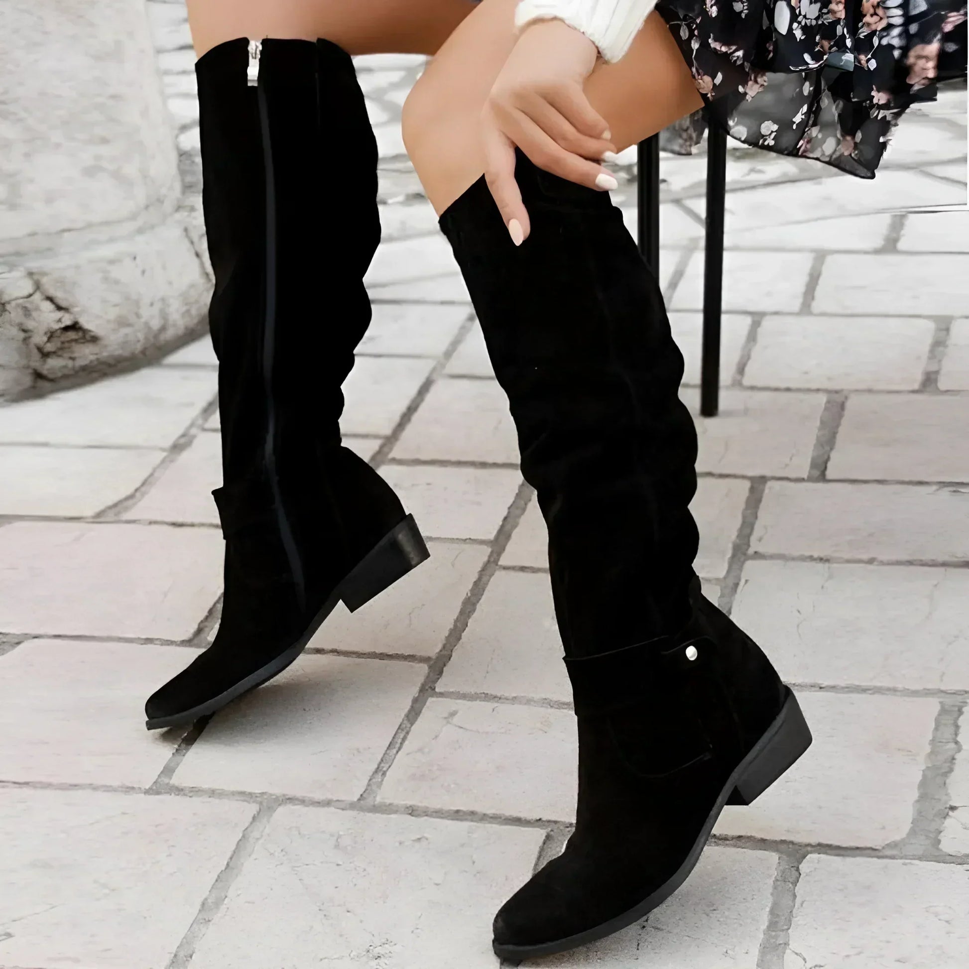 CASSIDY™ | BOTAS LARGAS DE ANTE ELEGANTES