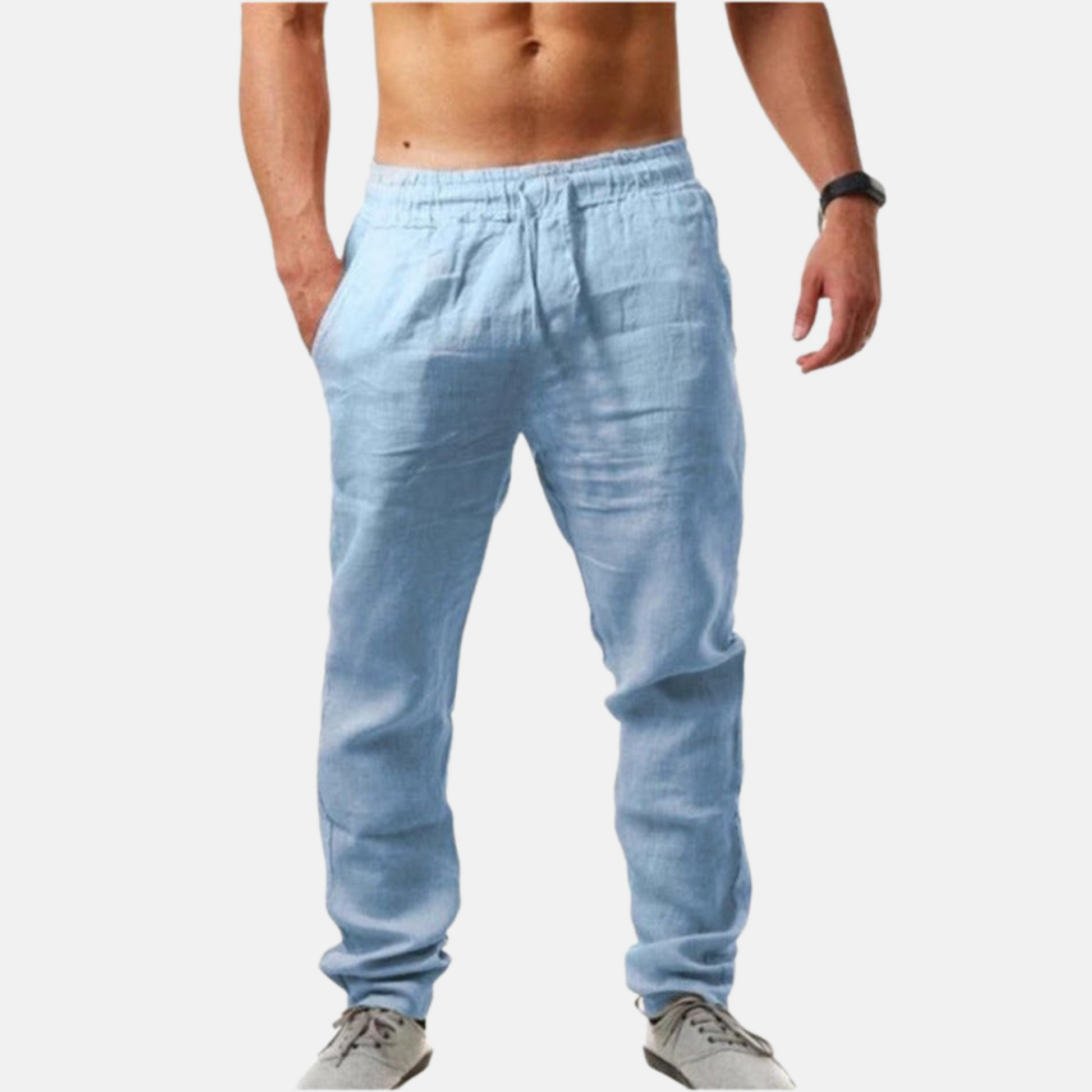 Lino™ – Pantalón de Lino Masculino de Estilo Relajado