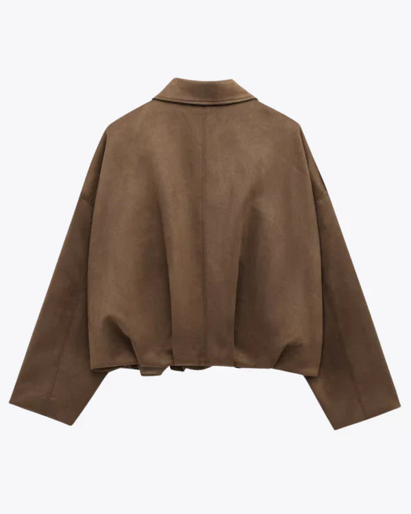 LUMIÈRE™ – BOMBER DE ANTE SINTÉTICO PARA MUJER