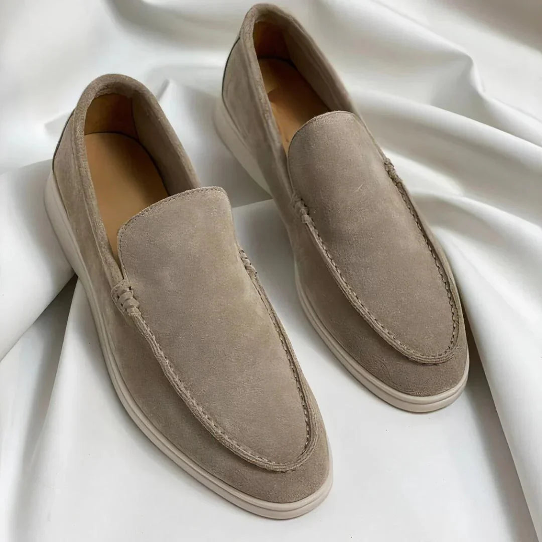 BELLUNO – mocasines clásicos de ante