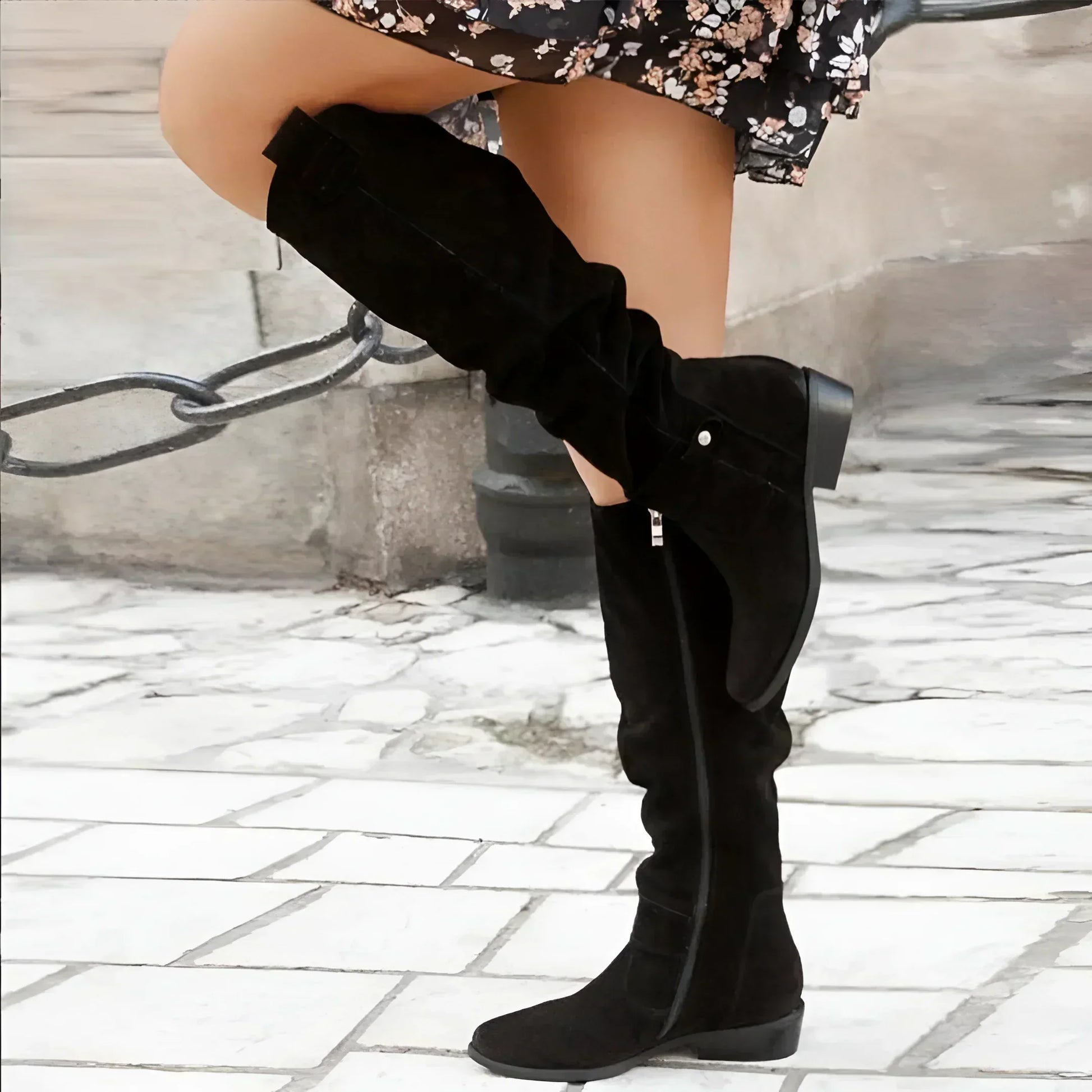 CASSIDY™ | BOTAS LARGAS DE ANTE ELEGANTES