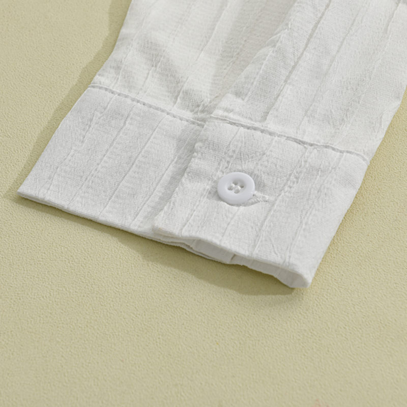 STRIPE™ | CAMISA DE RAYAS PARA HOMBRE CON CUELLO REVERSO Y MANGA LARGA