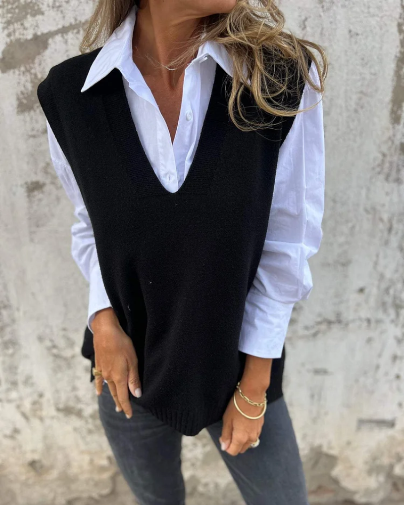 Claudia - Chalecos de punto para mujer
