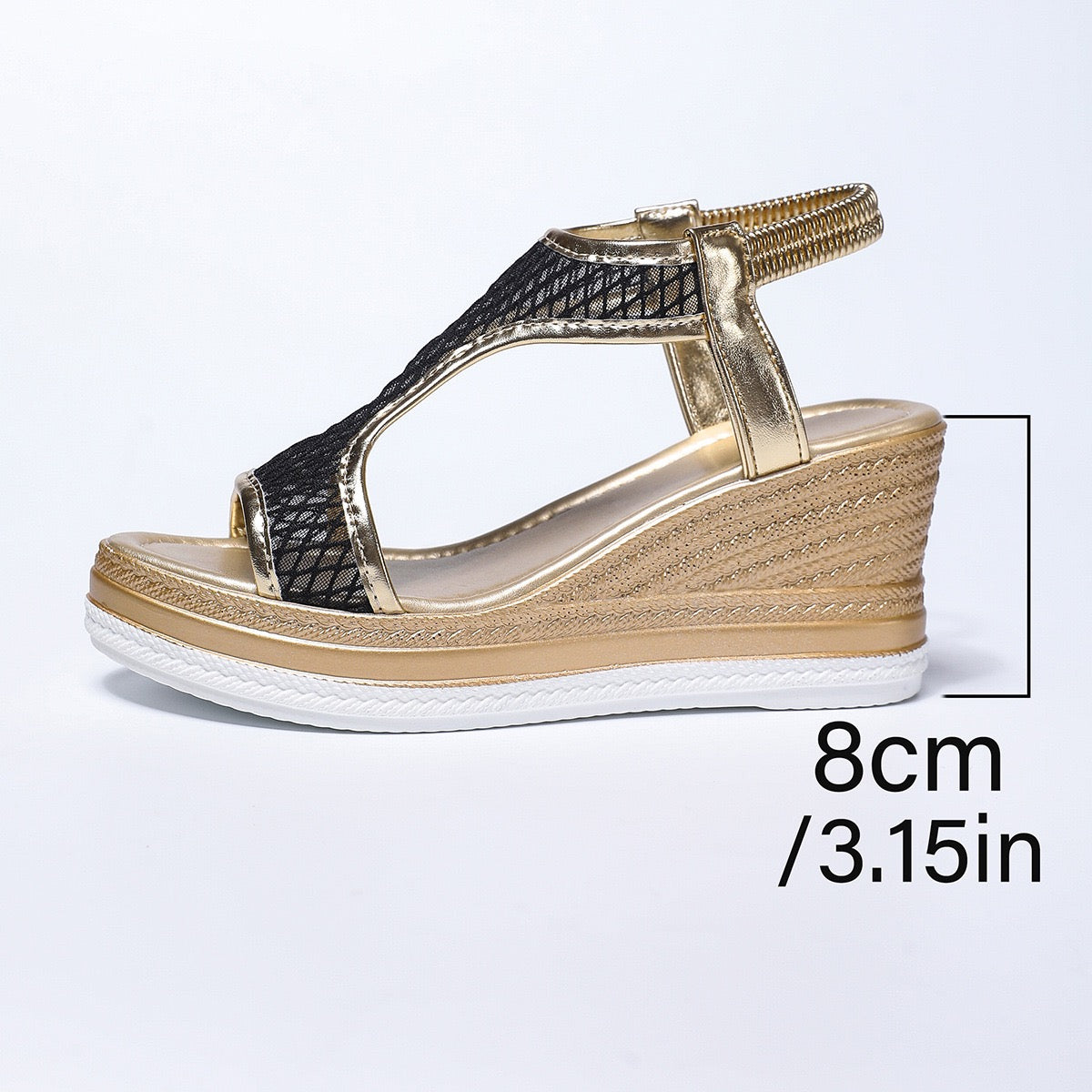 CÉLIMA – sandalias ortopédicas slip-on con cuña