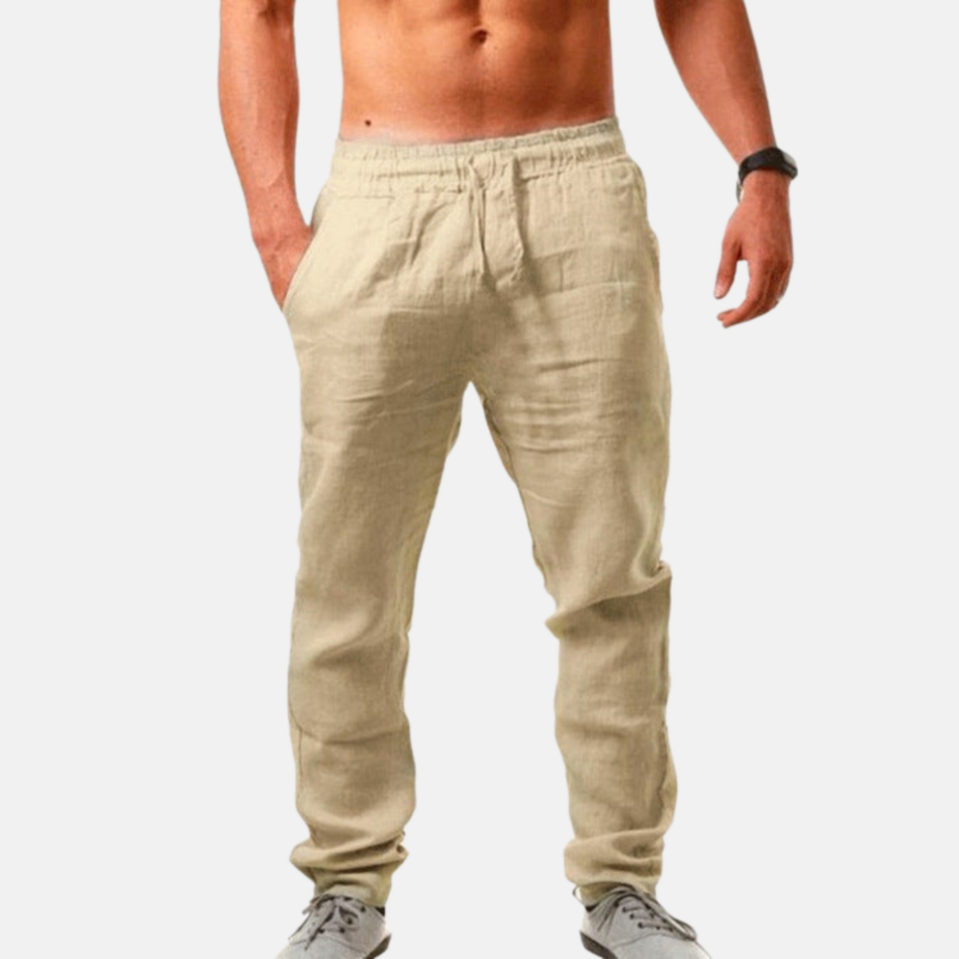 Lino™ – Pantalón de Lino Masculino de Estilo Relajado
