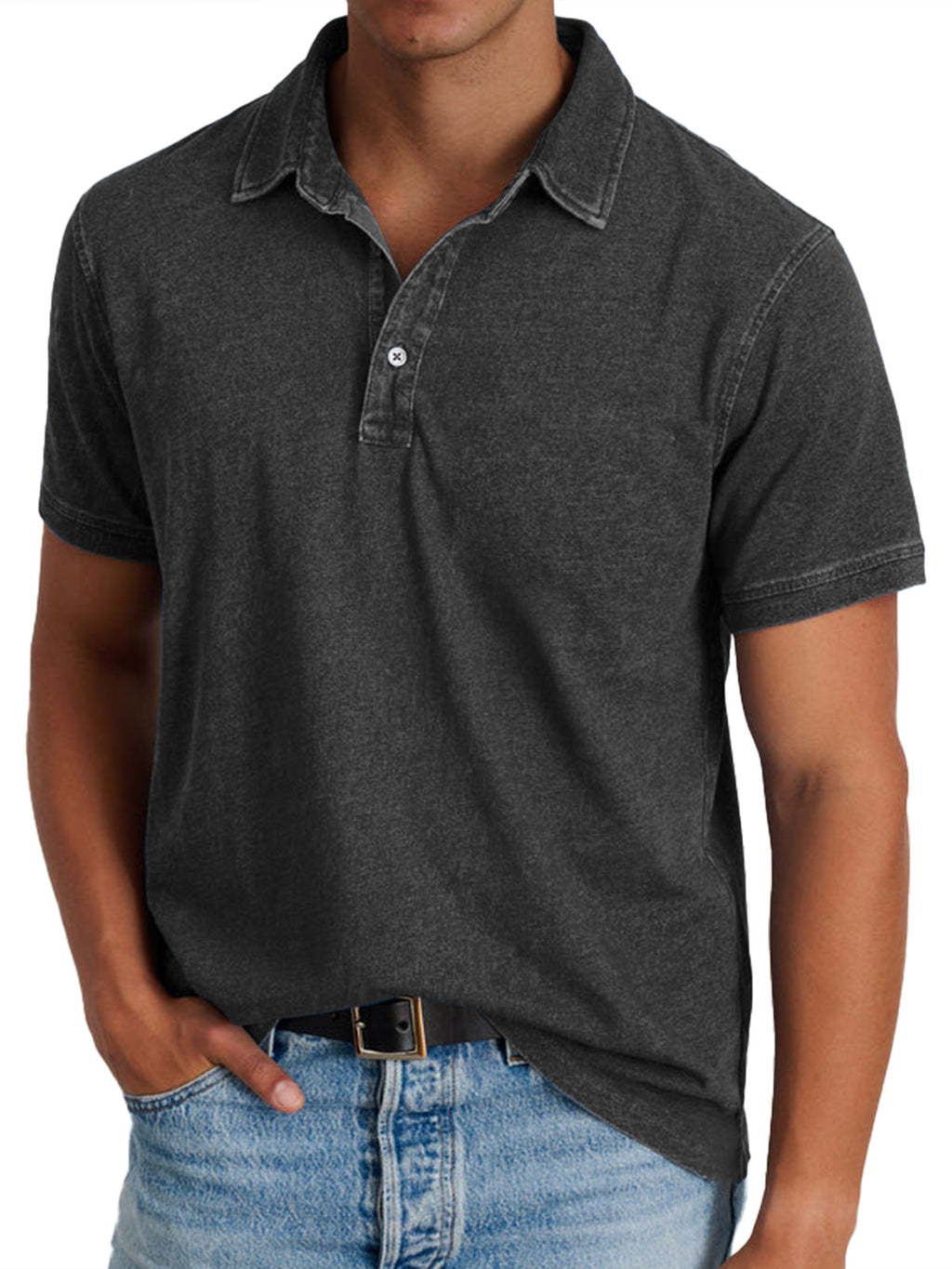 COLLINE – polo con cuello clásico