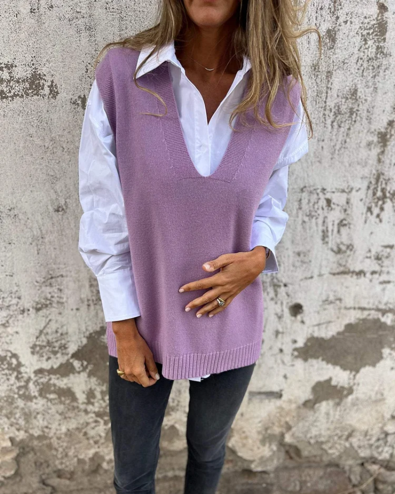 Claudia - Chalecos de punto para mujer