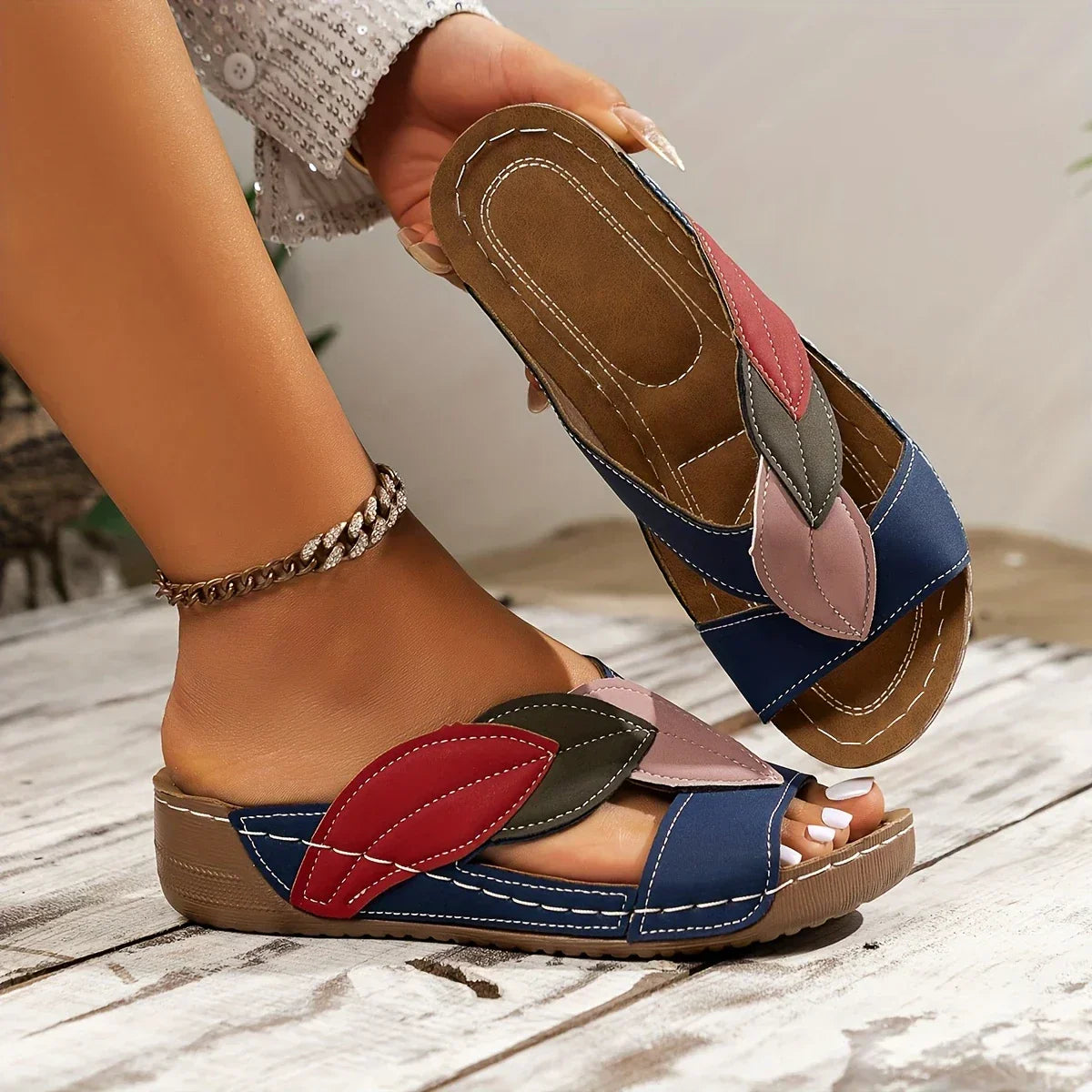 AZRA – sandali slip-on ortopédicos