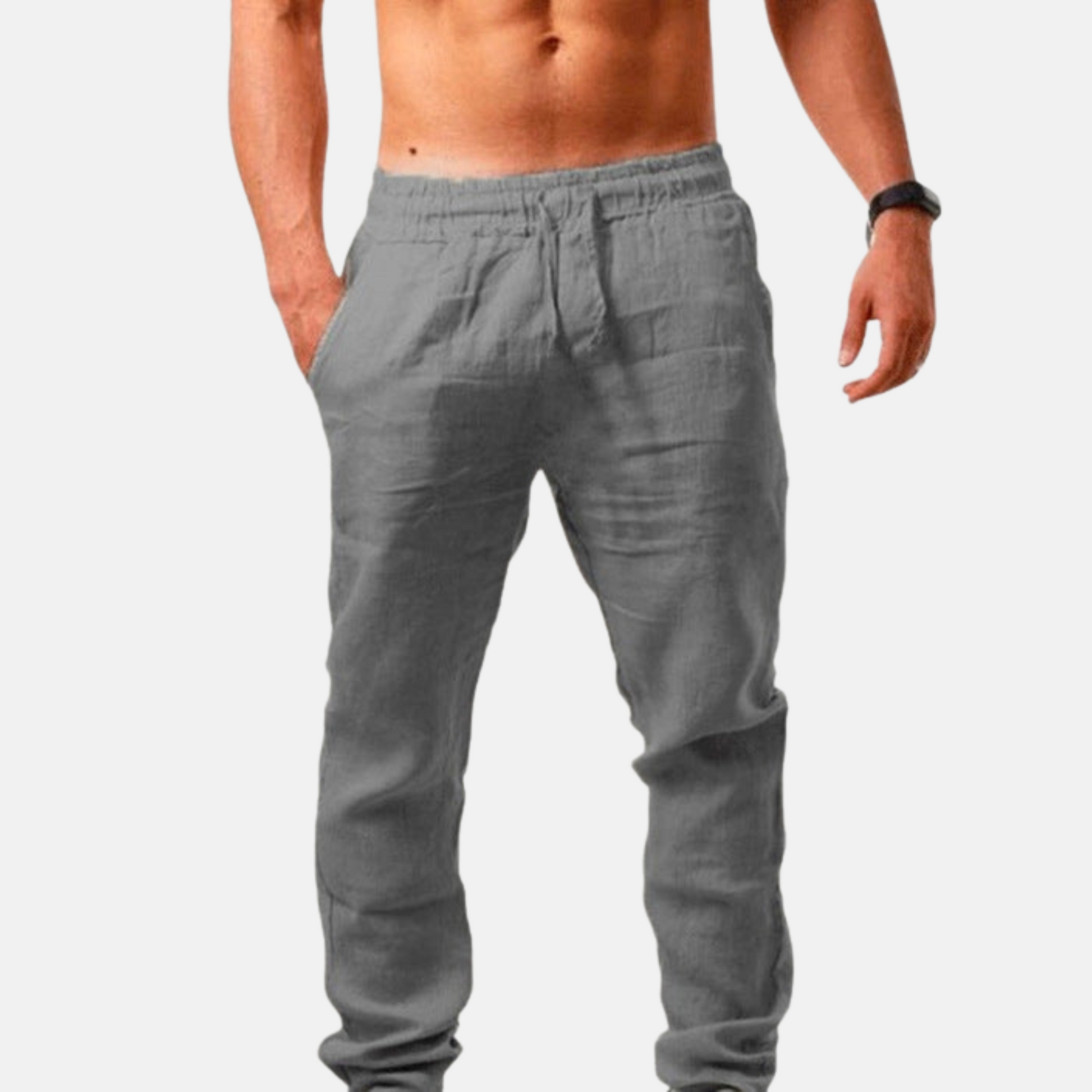 Lino™ – Pantalón de Lino Masculino de Estilo Relajado
