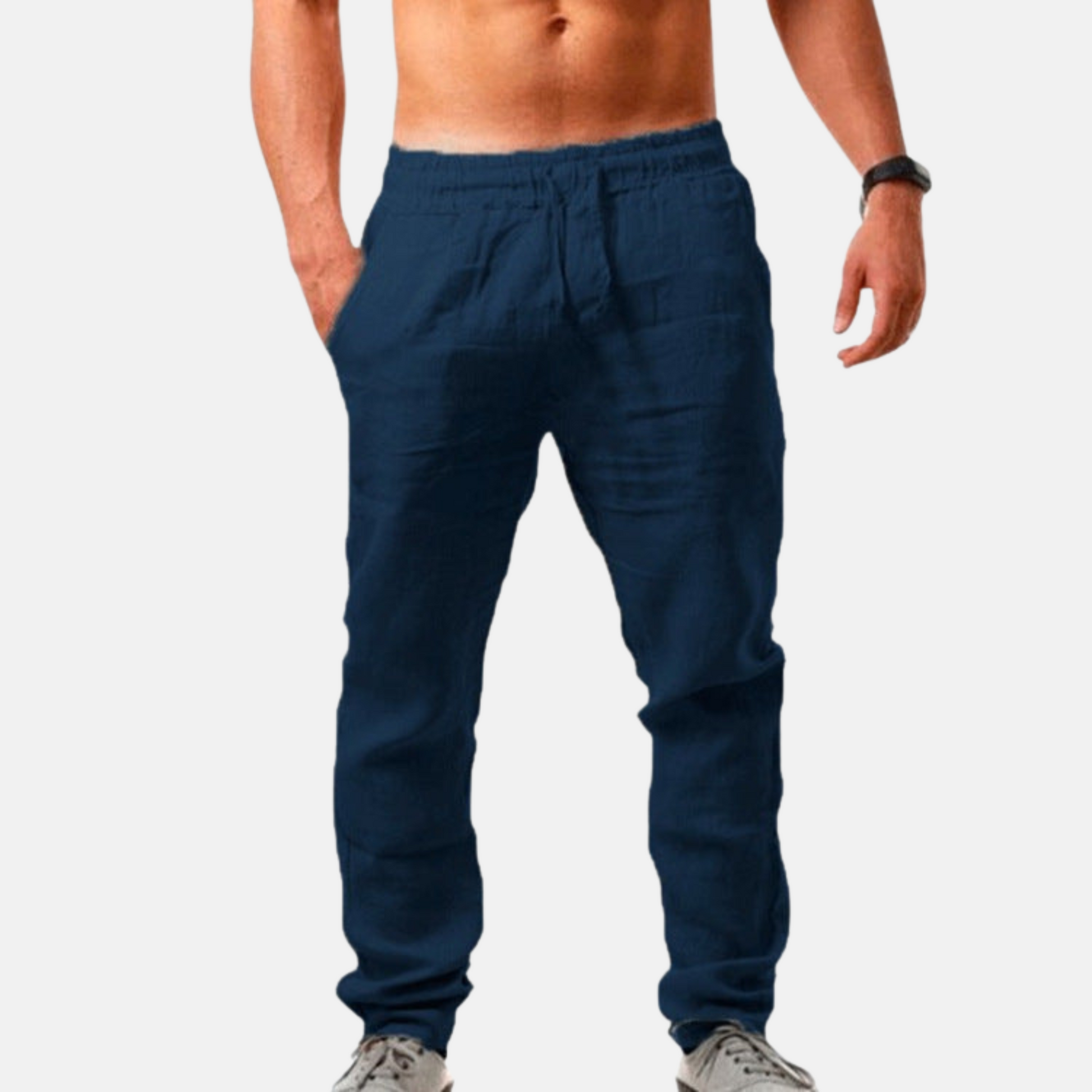 Lino™ – Pantalón de Lino Masculino de Estilo Relajado