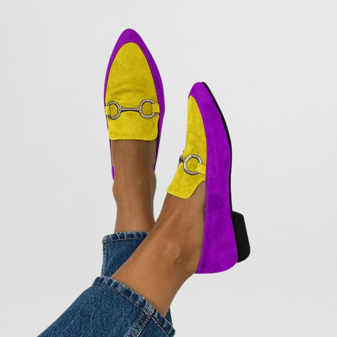 LORETTE – mocasines boho coloridos y elegantes