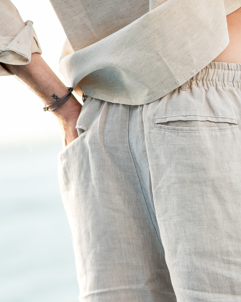 PALMA™ | SHORT DE LINO LIGERO PARA HOMBRE