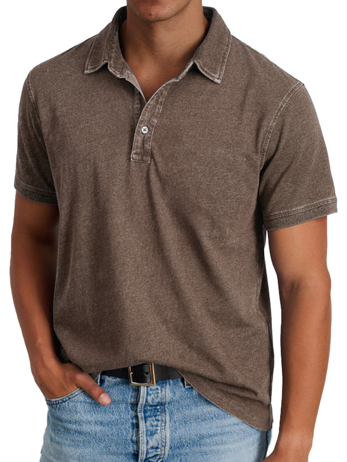 COLLINE – polo con cuello clásico