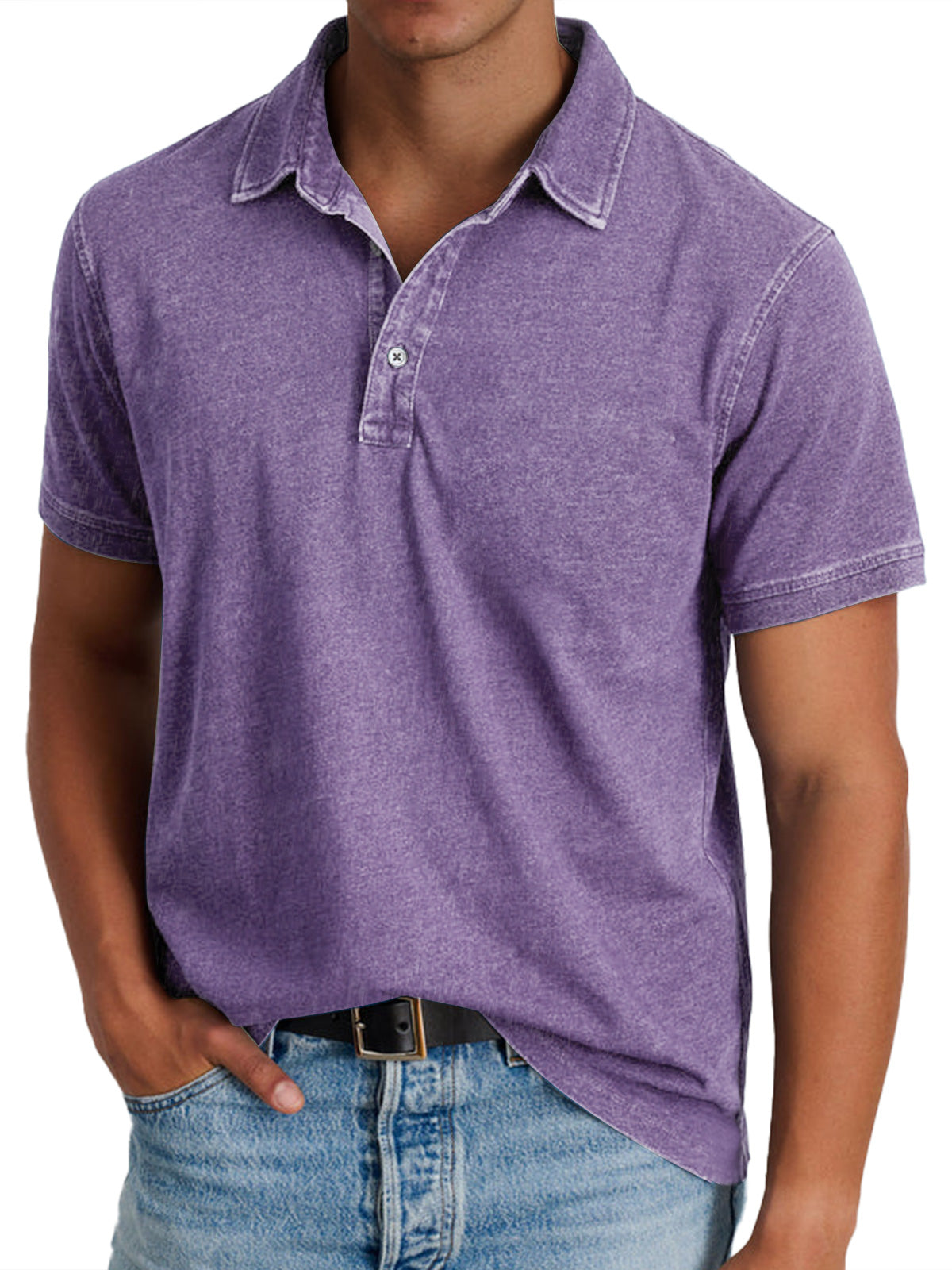 COLLINE – polo con cuello clásico
