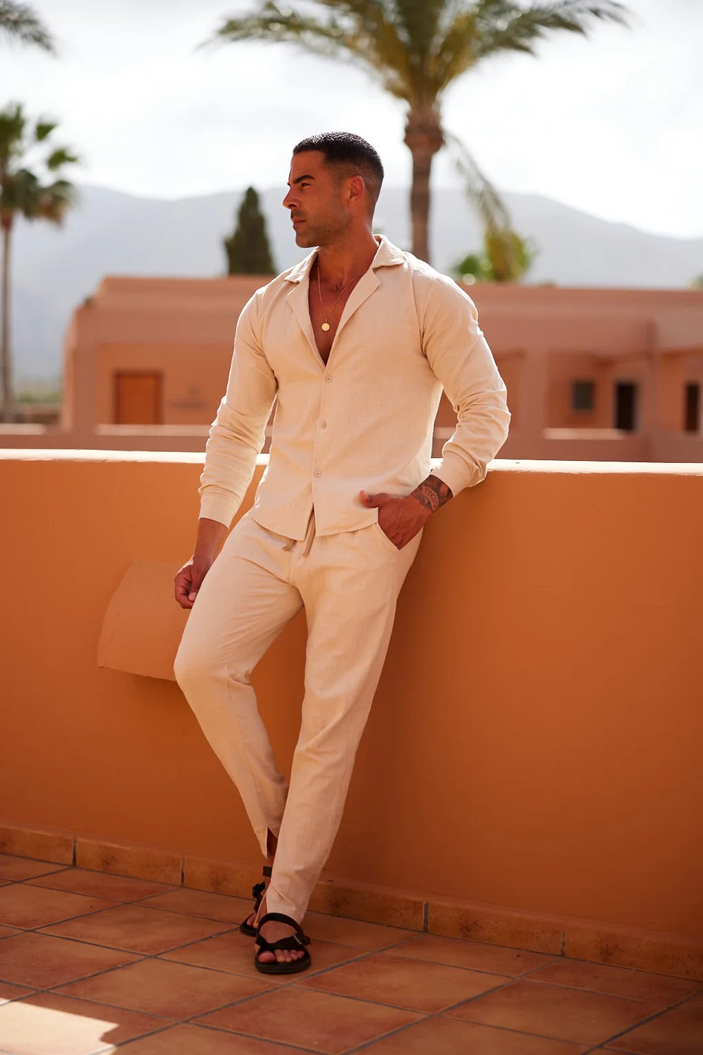 Joe™ – Conjunto de Lino para Hombre