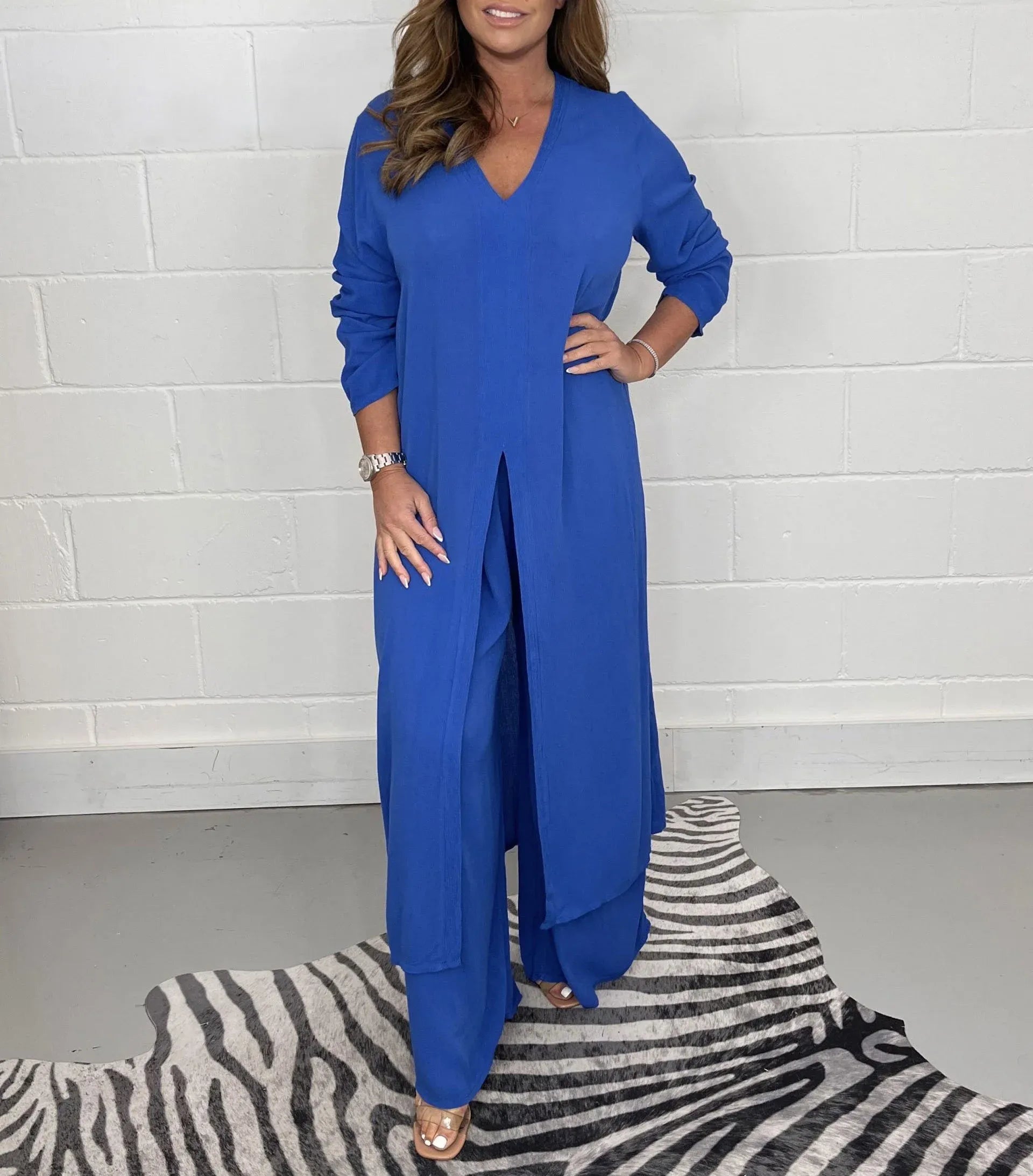 CAPEA™ – CONJUNTO DE DOS PIEZAS LIGERO PARA PRIMAVERA Y VERANO