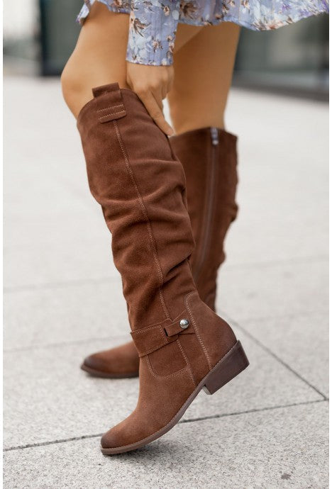 CASSIDY™ | BOTAS LARGAS DE ANTE ELEGANTES