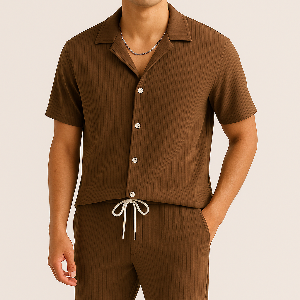 BRISA – conjunto de lino relajado