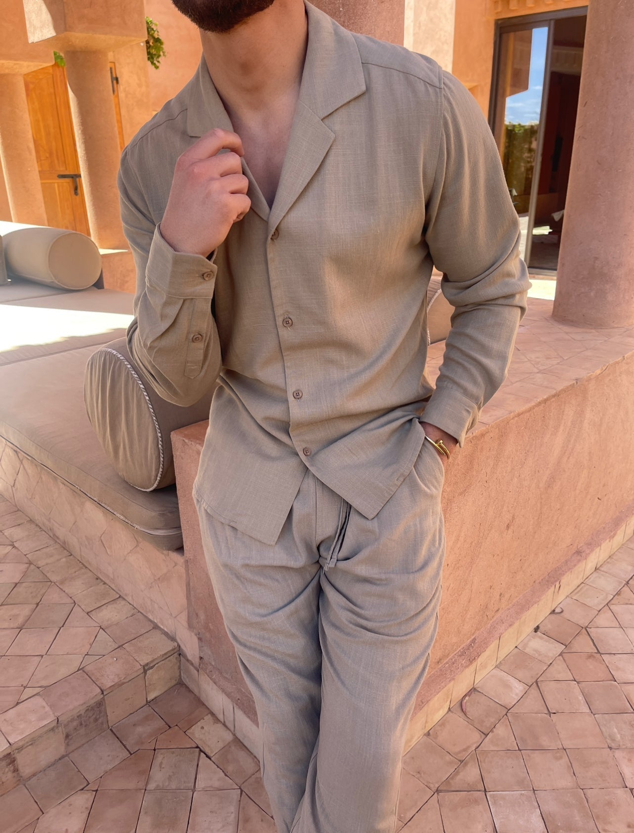 Joe™ – Conjunto de Lino para Hombre