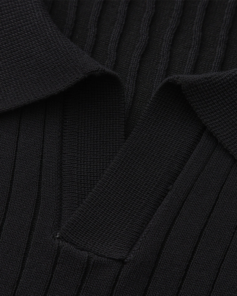 LINEAR™ | TOP DE PUNTO PARA HOMBRE CON TEXTURA VERTICAL