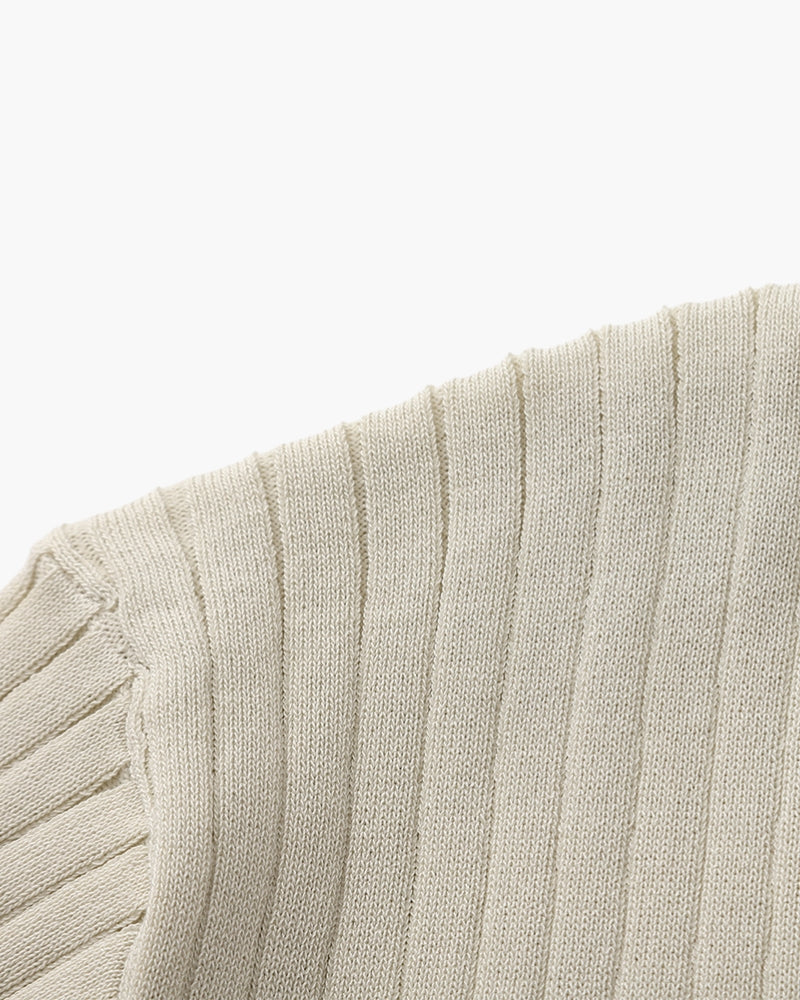 LINEAR™ | TOP DE PUNTO PARA HOMBRE CON TEXTURA VERTICAL