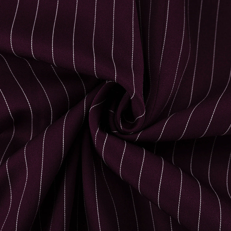 ELVIONA – chaqueta de traje vino rojo
