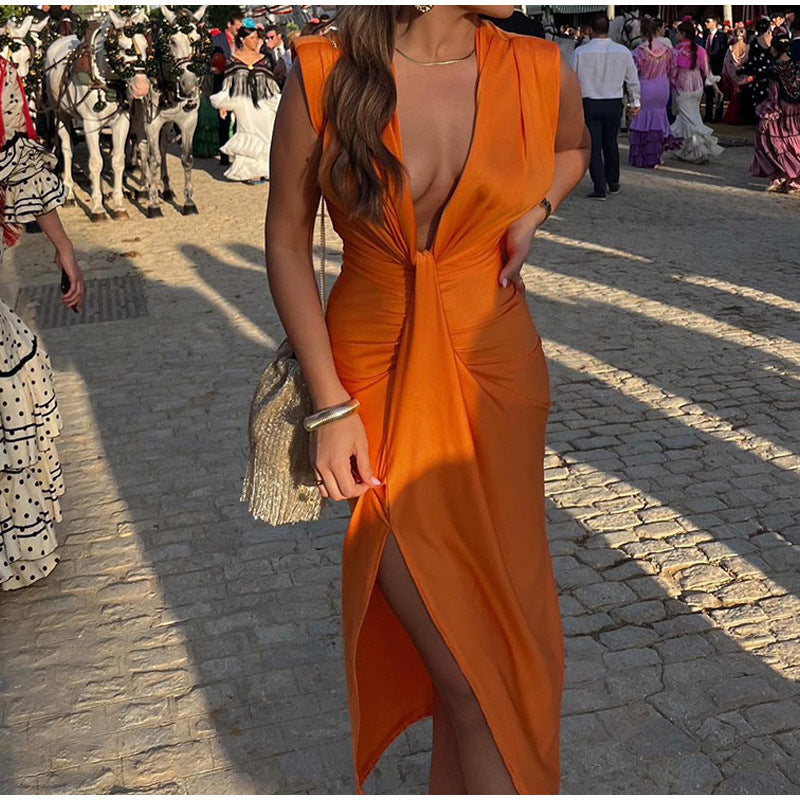 ISABELLA™ – VESTIDO DE FIESTA CON ESCOTE PRONUNCIADO