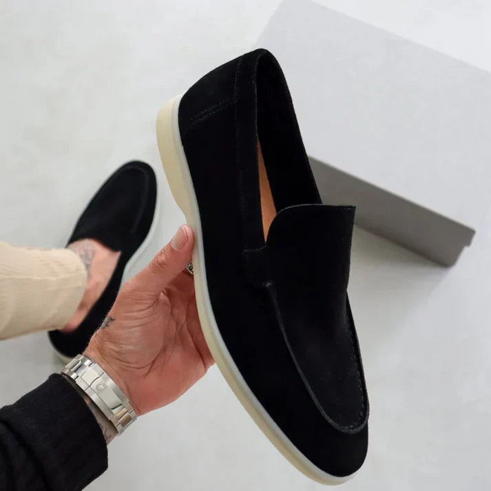 BELLUNO – mocasines clásicos de ante