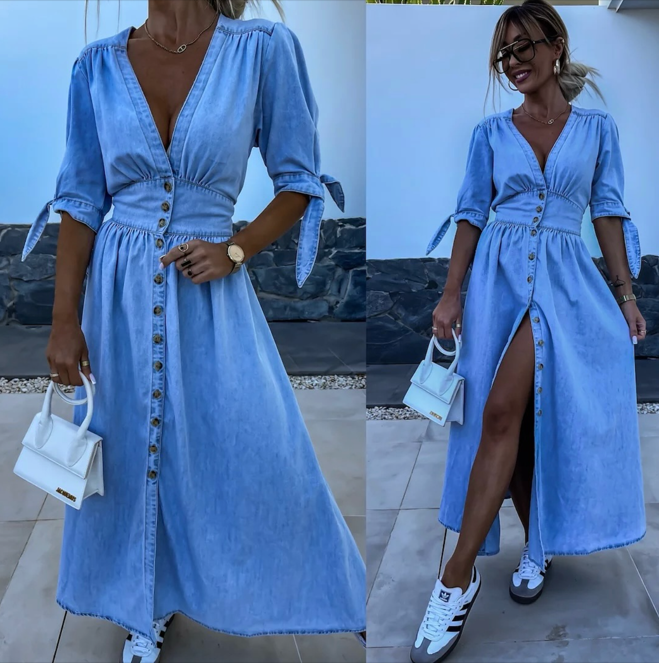 IVANKA™ – VESTIDO VAQUERO RADIANT