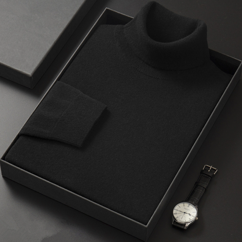 Zack - Jersey de Cuello Alto en Cachemira