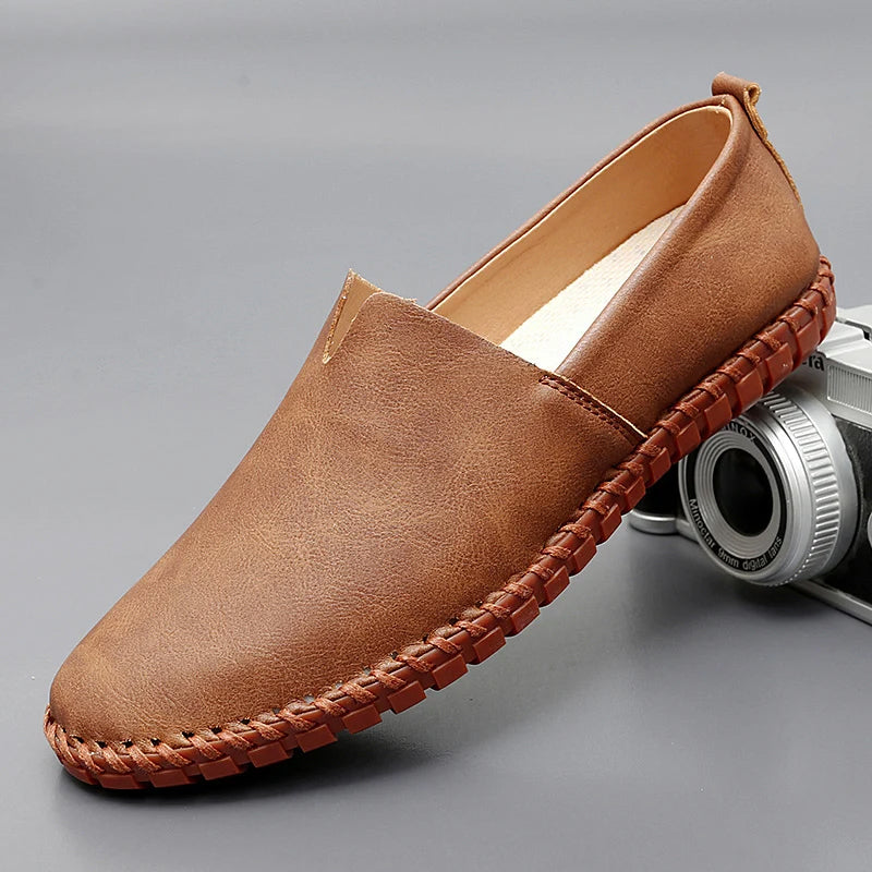 SANTORINI | MOCASINES DE CUERO ELEGANTES