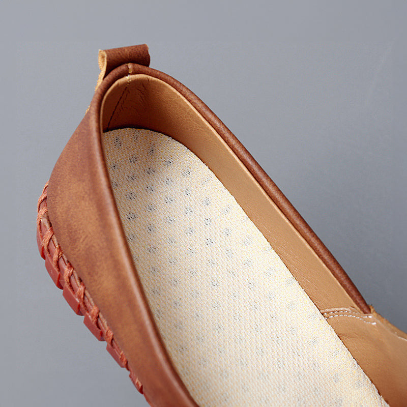 SANTORINI | MOCASINES DE CUERO ELEGANTES