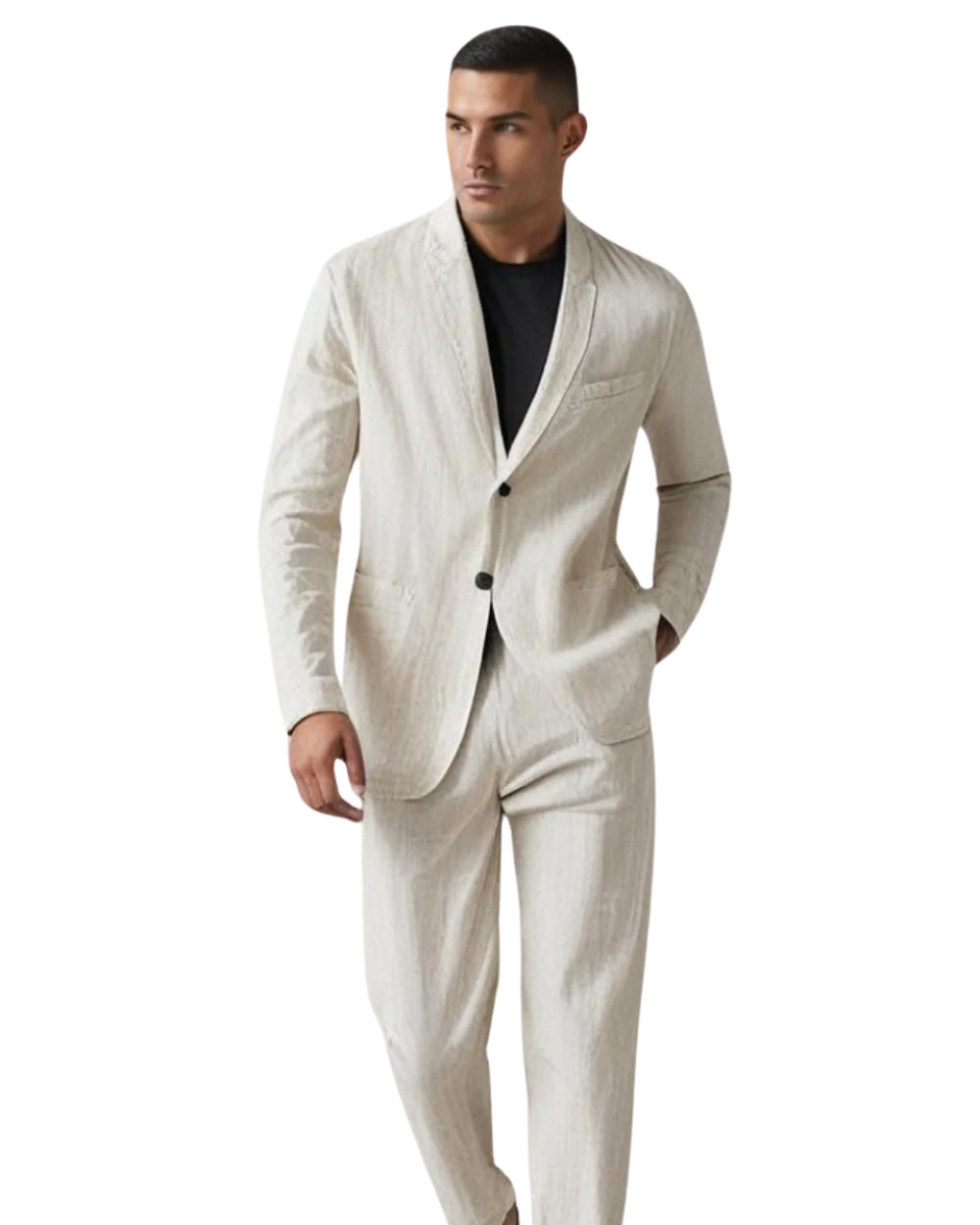 LINO CHIC – conjunto de lino elegante