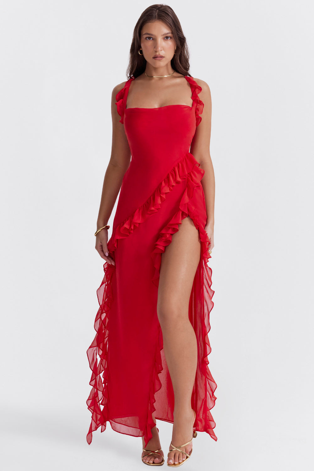 AGATHE™ | VESTIDO LARGO DE LUJO