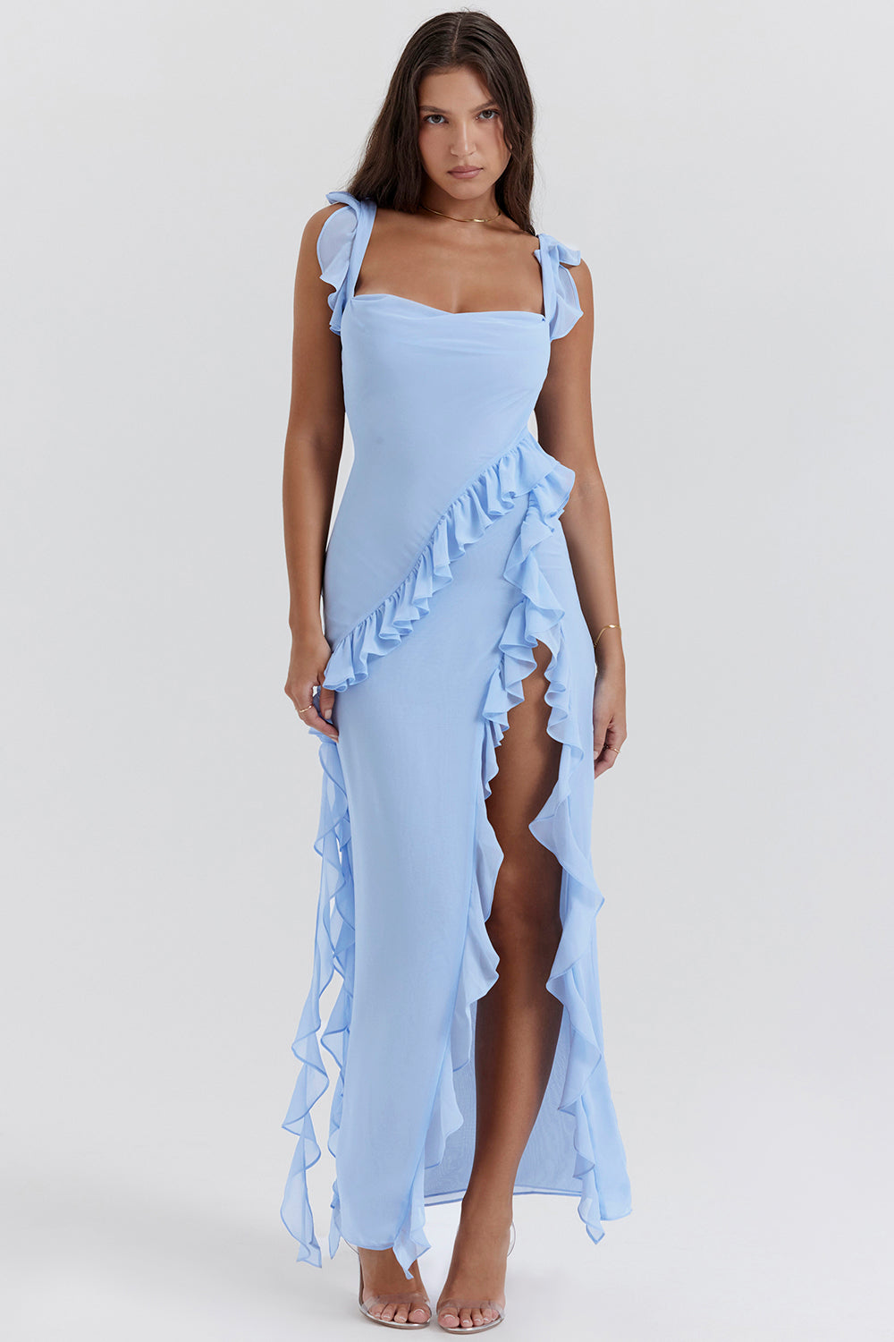 AGATHE™ | VESTIDO LARGO DE LUJO