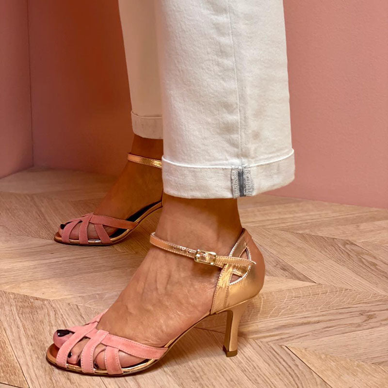 CALISTA – sandalias artesanales premium con tacón de aguja