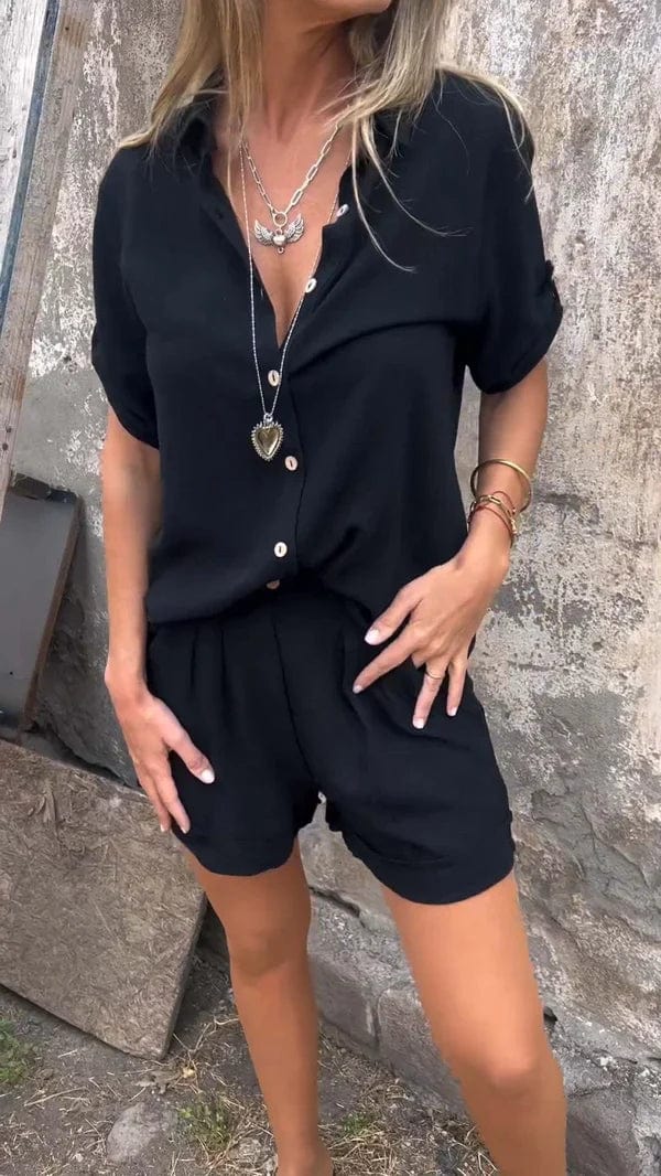 LINNÉA™ – CONJUNTO DE LINO DE DOS PIEZAS PARA MUJER