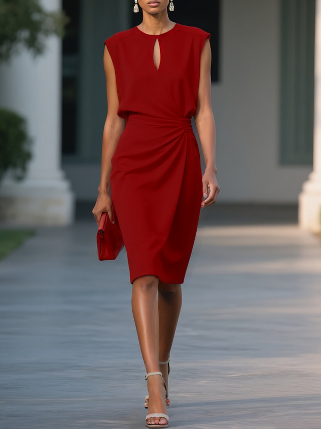 MARIEL – vestido midi fluido